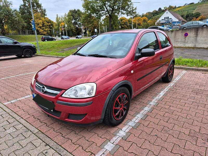 Rot Gebraucht 2006 Opel Corsa Limousine | 1.000 € (Superpreis) - Bild 1/4