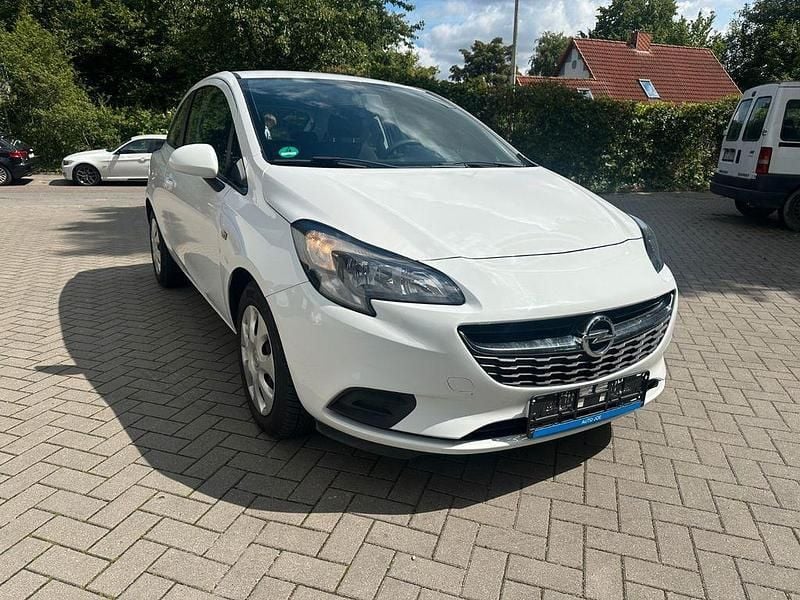 Schneeweiss/olympic Gebraucht 2018 Opel Corsa Edition Kleinwagen | 5.899 € (Guter Preis) - Bild 1/4