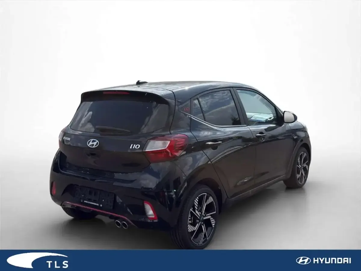 Neu Hyundai i10 N Line 90 PS (66 kW) 2025 Phantom black Kleinwagen