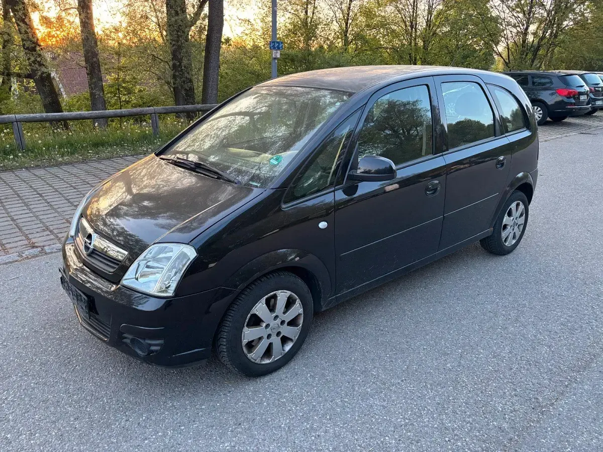 Gebraucht Opel Meriva 101 PS (74 kW) 2006 Schwarz Van / Kleinbus