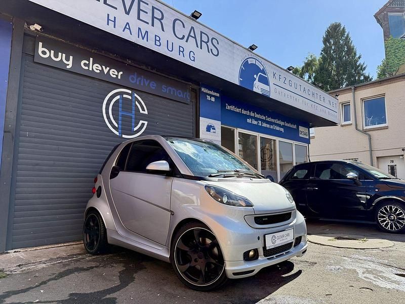 Silber Gebraucht 2011 Smart ForTwo Coupé Brabus Xclusive Kleinwagen | 11.980 € - Bild 1/4