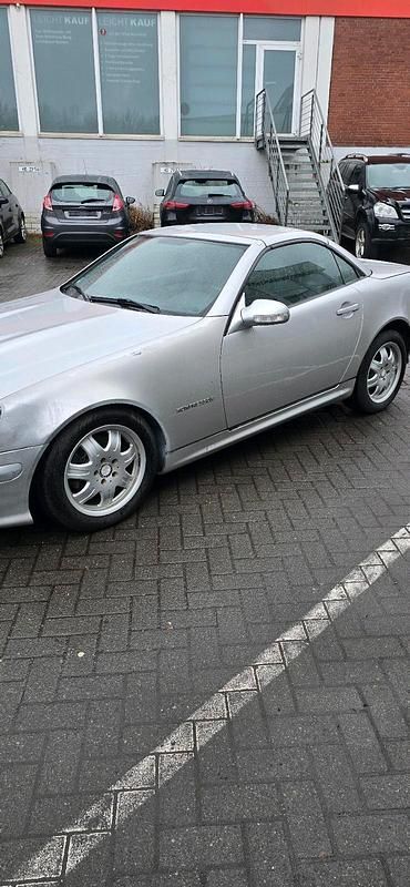 Gebraucht Mercedes SLK200 163 PS (119 kW) 2003 Silber Cabrio