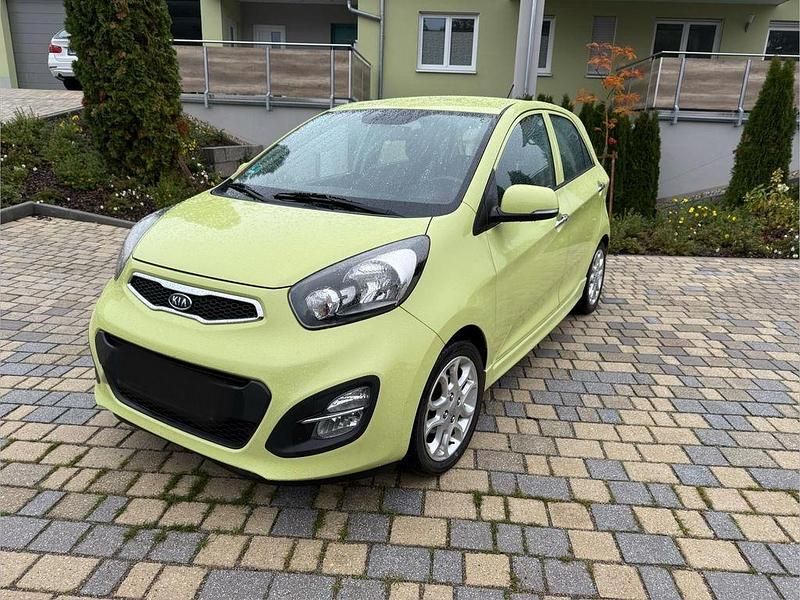 Gelb Gebraucht 2012 Kia Picanto Spirit Kleinwagen | 3.500 € (Superpreis) - Bild 1/4
