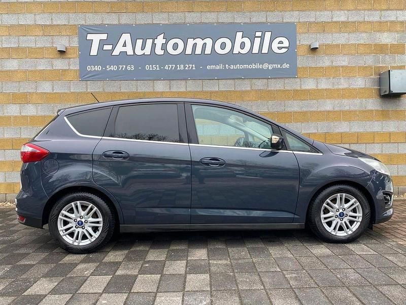 Gebraucht Ford C-MAX Titanium 125 PS (91 kW) 2014 Grau Van / Kleinbus
