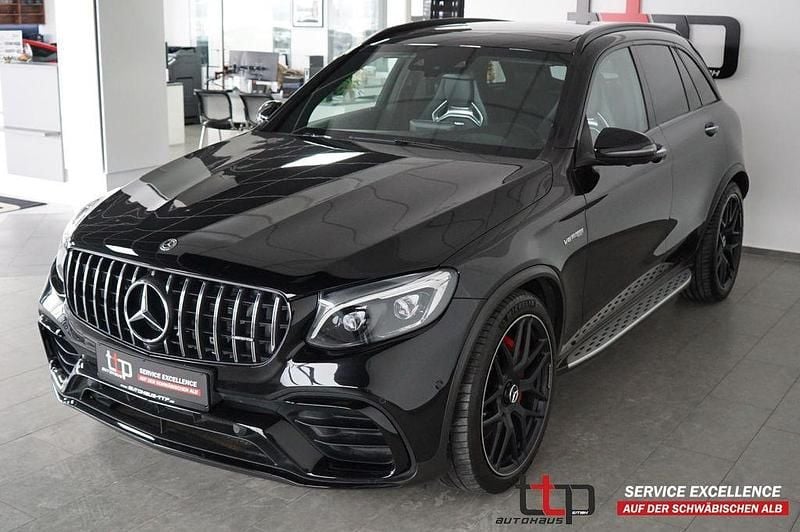 Gebraucht Mercedes GLC63 AMG AMG 510 PS (375 kW) 2019 Obsidianschwarz  metalliclack SUV