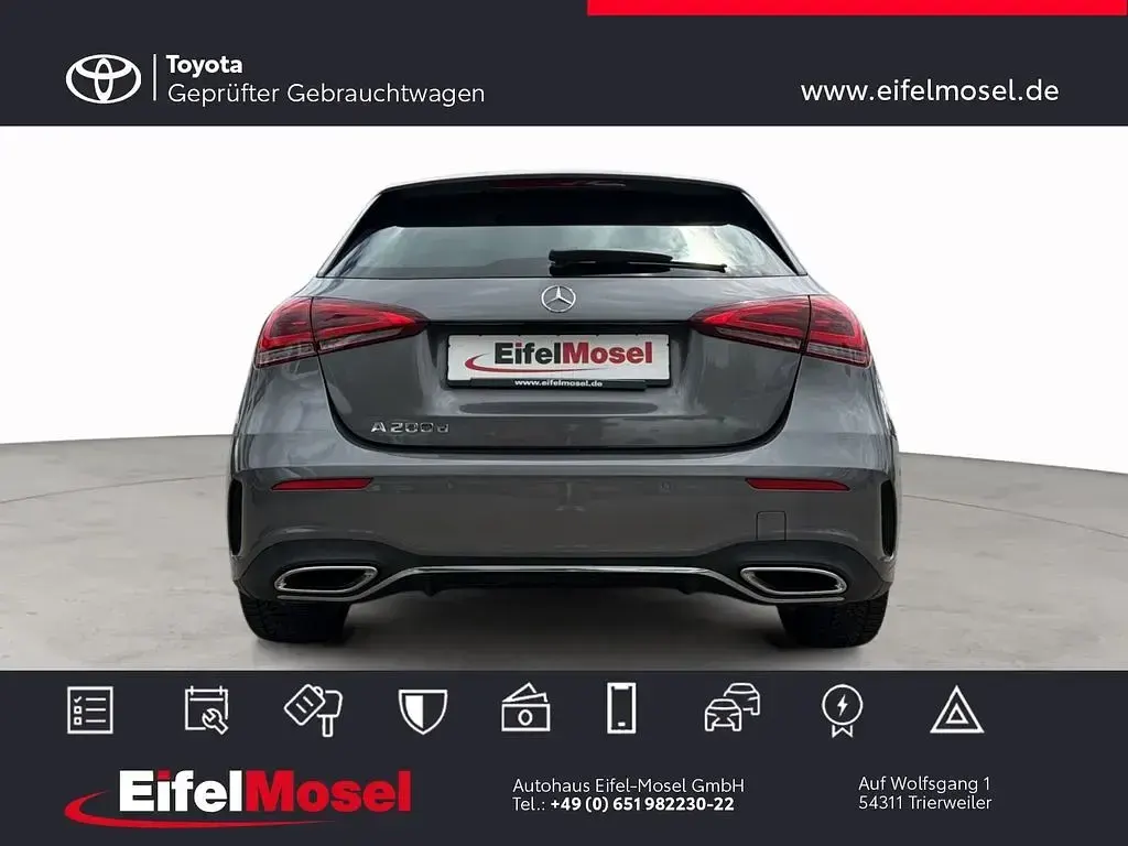 Gebraucht Mercedes A200 AMG line 150 PS (110 kW) 2022 Grau Limousine