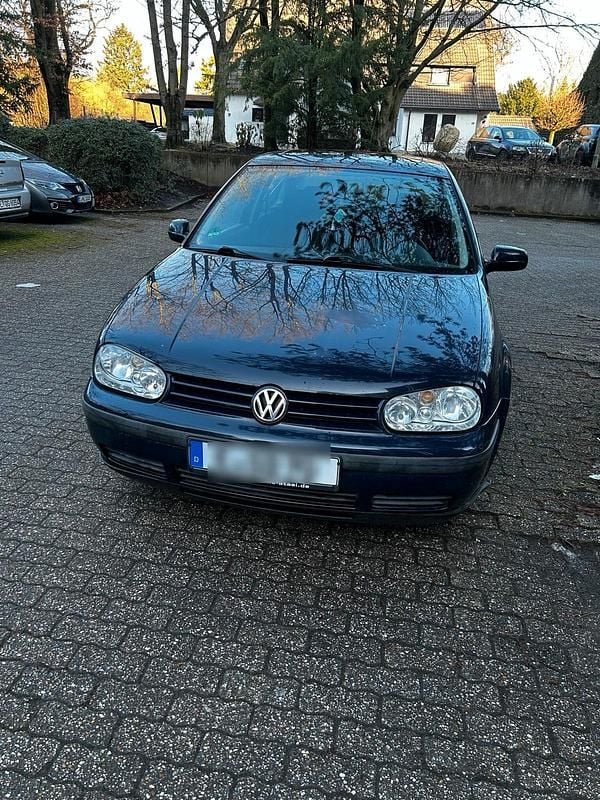 Blau Gebraucht 1998 VW Golf IV Kleinwagen | 575 € (Superpreis) - Bild 1/4