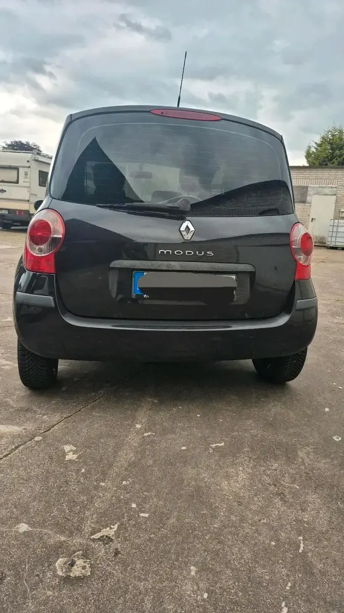 Gebraucht Renault Modus 75 PS (55 kW) 2007 Schwarz Van / Kleinbus
