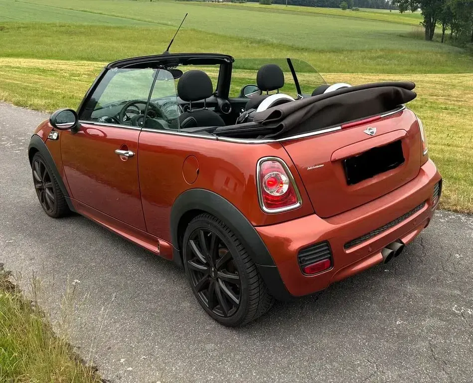 Gebraucht Mini John Cooper Works Cabriolet 211 PS (155 kW) 2013 Orange Cabrio