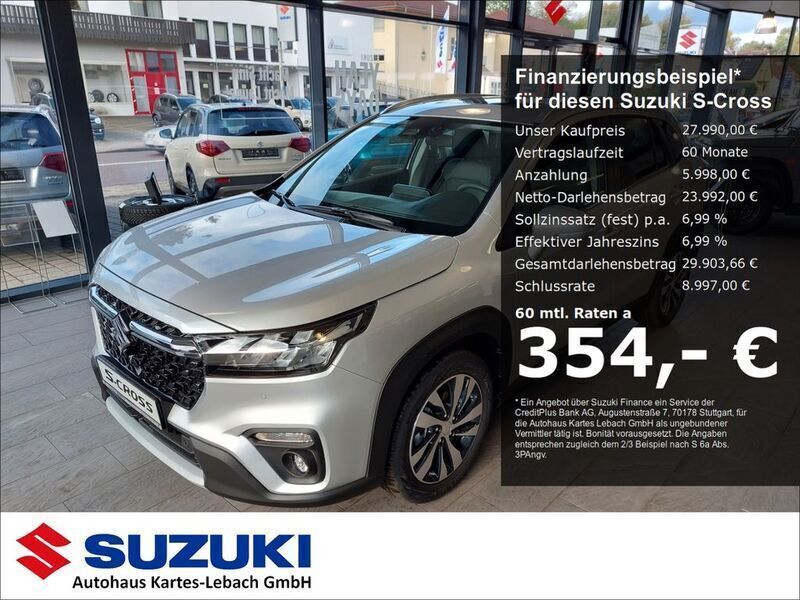 Silber Gebraucht 2023 Suzuki SX4 S-Cross Comfort+ SUV | 27.990 € (Fairer Preis) - Bild 1/4