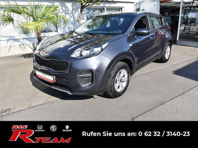 (e5b) winchestergrau met. Gebraucht 2018 Kia Sportage Edition 7 SUV | 13.495 € (Fairer Preis) - Bild 1/4