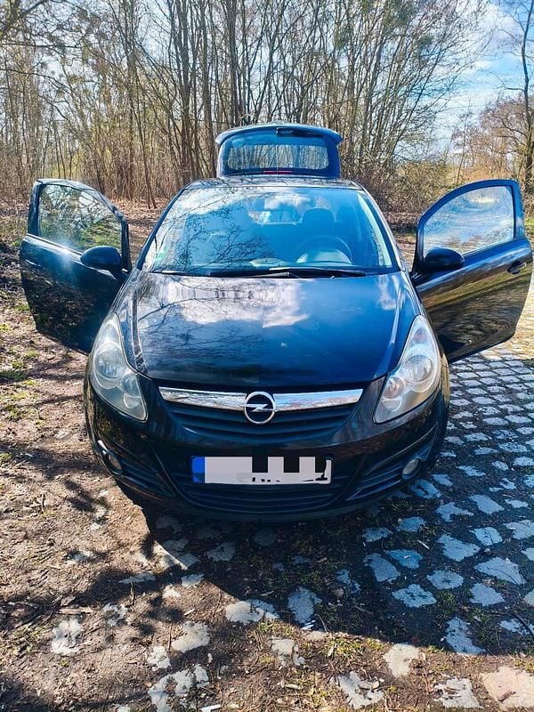 Gebraucht Opel Corsa 125 PS (91 kW) 2008 Schwarz Kleinwagen