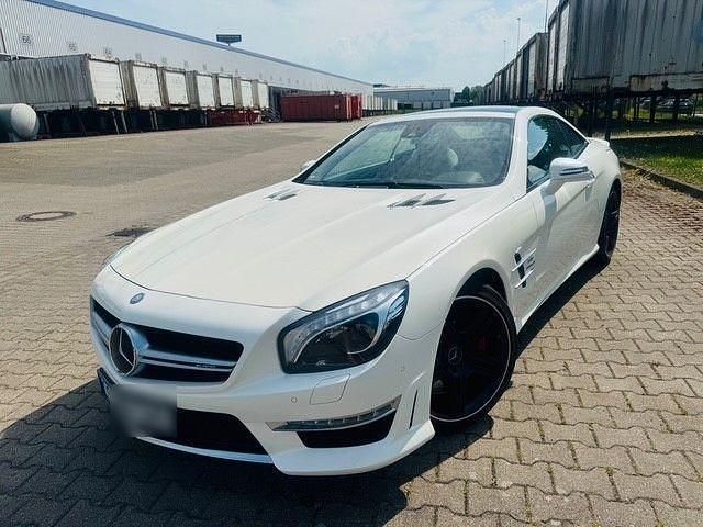 Weiß Gebraucht 2015 Mercedes SL63 AMG AMG Cabrio | 62.900 € (Teuer) - Bild 1/4