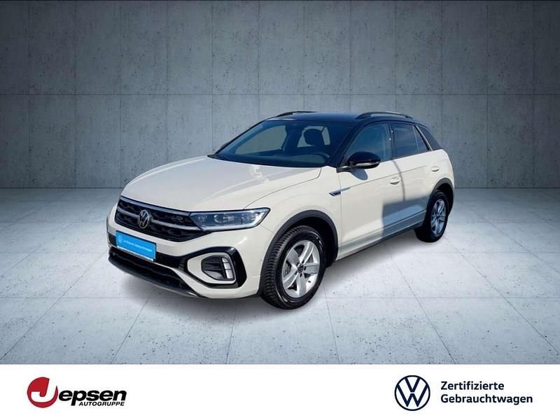 Ascotgrau/schwarz Gebraucht 2024 VW T-Roc R-line SUV | 32.970 € (Fairer Preis) - Bild 1/4