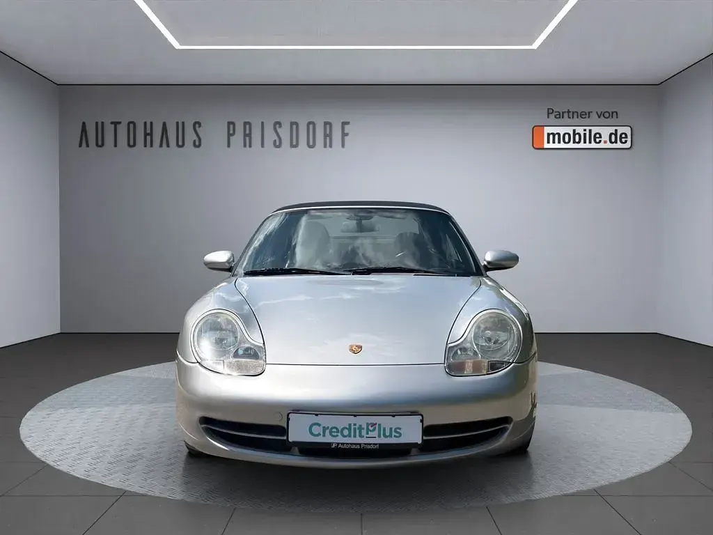 Gebraucht Porsche 911 Carrera Cabriolet 300 PS (220 kW) 2001 Silber Cabrio