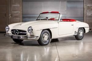 Weiß Gebraucht 1961 Mercedes 190 Cabrio | 175.000 € - Bild 1/4