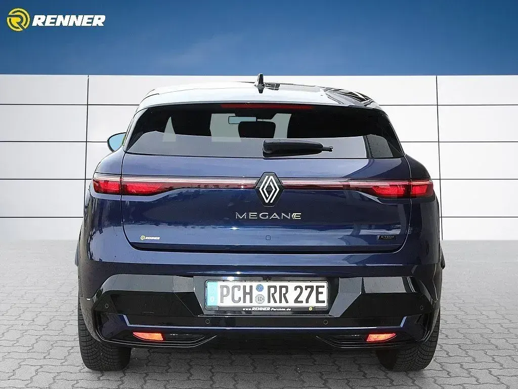 Gebraucht Renault Megane E-Tech Techno 160 kW (218 PS) 2023 Blau Limousine