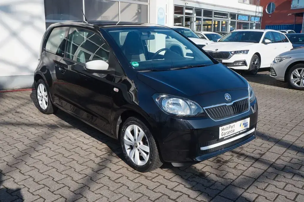 Gebraucht Skoda Citigo Active 60 PS (44 kW) 2014 Schwarz Kleinwagen
