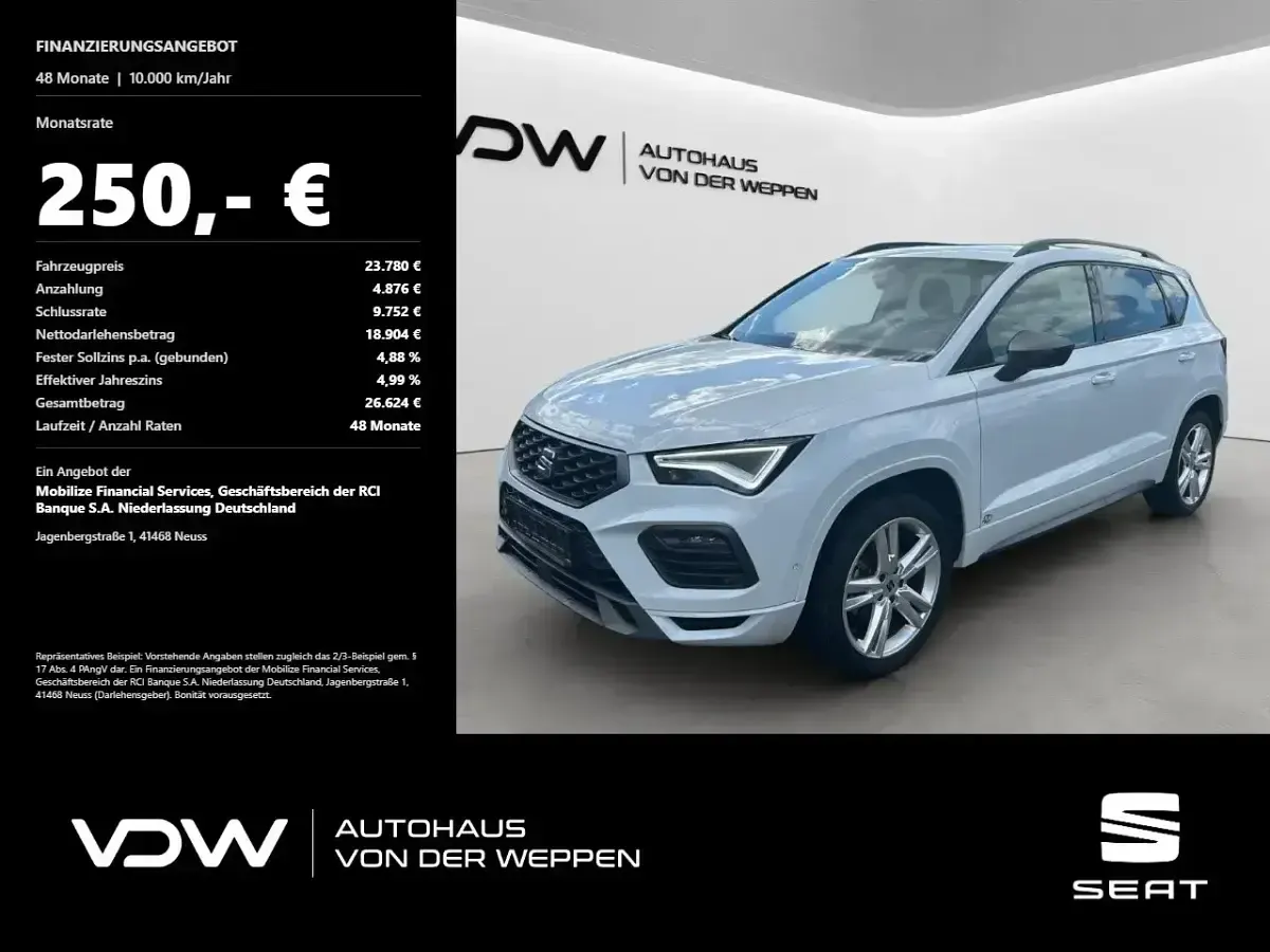 Gebraucht Seat Ateca FR 150 PS (110 kW) 2022 SUV