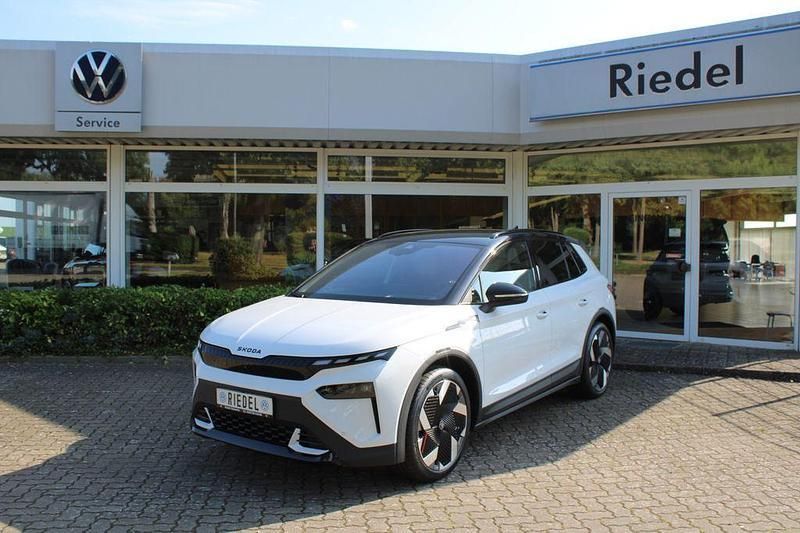 Weiß Gebraucht 2025 Skoda Elroq First Edition SUV | 48.990 € (Fairer Preis) - Bild 1/4