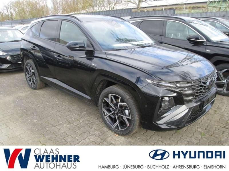 Schwarz Neu 2025 Hyundai Tucson N Line SUV | 37.900 € (Fairer Preis) - Bild 1/4
