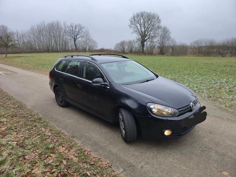 Gebraucht VW Golf VI 122 PS (89 kW) 2011 Schwarz Kleinwagen