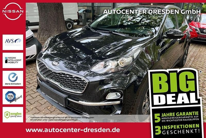 Schwarz Gebraucht 2021 Kia Sportage Vision SUV | 24.980 € (Fairer Preis) - Bild 1/4