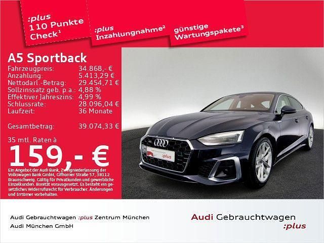 Individuallackierungen audi exclusive Gebraucht 2023 Audi A5 Sportback Business Kleinwagen | 34.868 € (Superpreis) - Bild 1/2