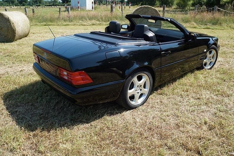 Gebraucht Mercedes SL280 204 PS (150 kW) 2001 Schwarz Cabrio