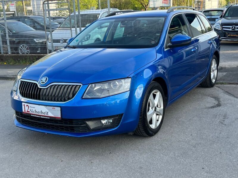 Blau Gebraucht 2014 Skoda Octavia Elegance Kombi | 10.650 € (Fairer Preis) - Bild 1/4
