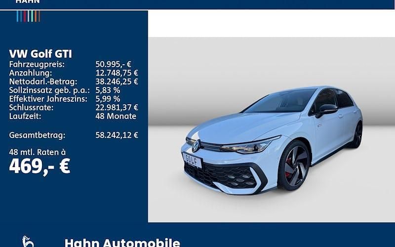 Neu VW Golf VIII GTI 265 PS (194 kW) 2026 Weiß Limousine