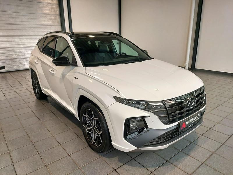 Weiß Gebraucht 2021 Hyundai Tucson N Line SUV | 26.990 € (Fairer Preis) - Bild 1/4