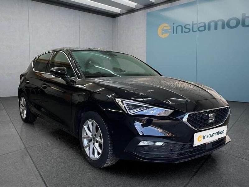 Gebraucht Seat Leon Style 116 PS (85 kW) 2021 Schwarz Kleinwagen