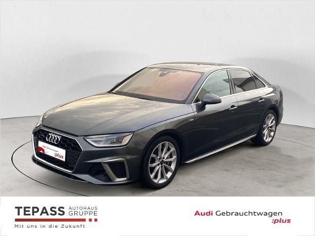 Grau Gebraucht 2022 Audi A4 S-Line Limousine | 28.680 € (Superpreis) - Bild 1/4