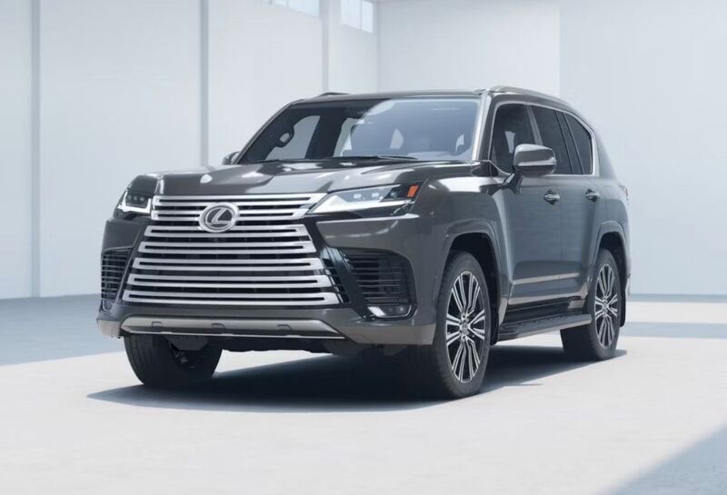 Neu Lexus LX600 Luxury Line 409 PS (300 kW) 2025 Schwarz SUV