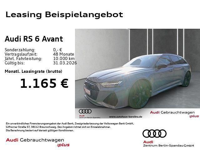Grau Gebraucht 2024 Audi RS6 Sport Kombi | 121.888 € (Fairer Preis) - Bild 1/4