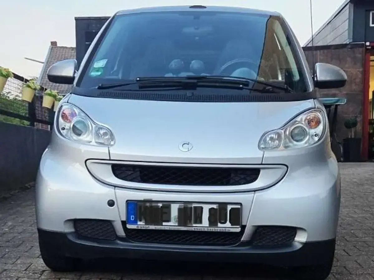 Używany Smart ForTwo Cabrio 54 KM (39 kW) 2010 Srebrny Kabriolet