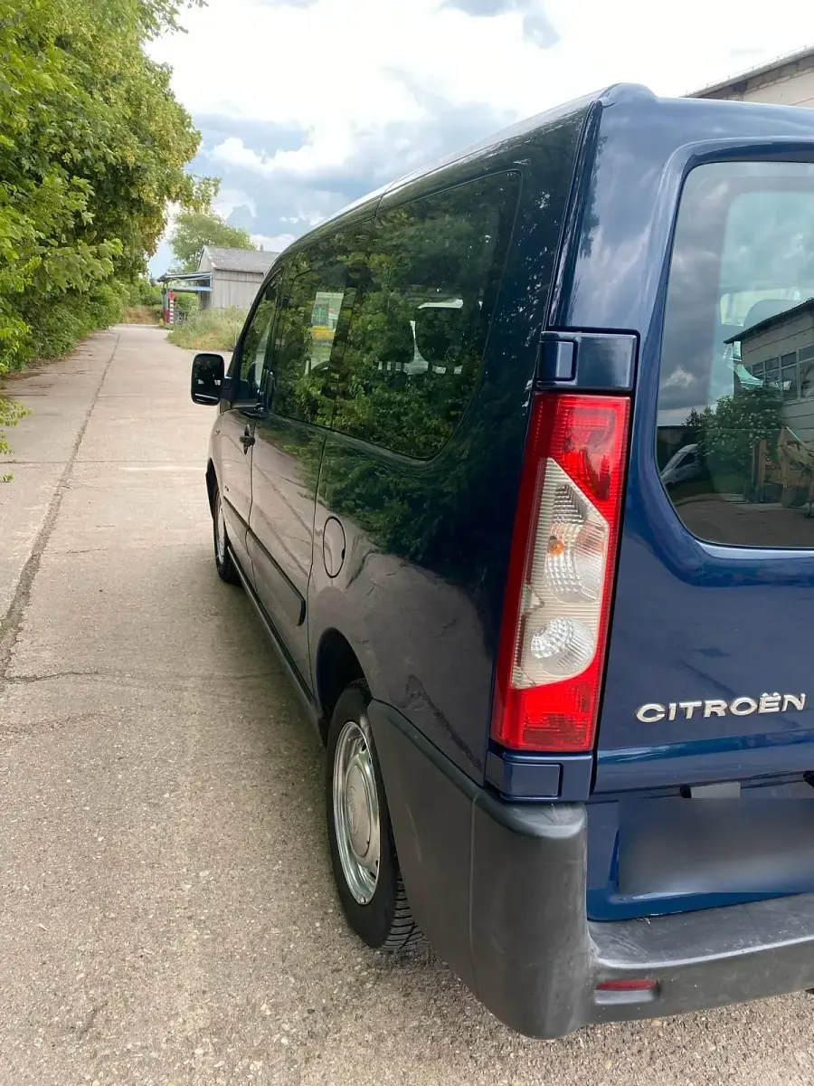 Gebraucht Citroën Jumpy 92 PS (67 kW) 2009 Blau Van / Kleinbus