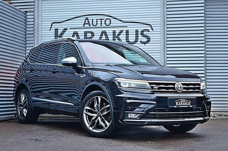 Deep black Gebraucht 2018 VW Tiguan Allspace Highline SUV | 25.995 € (Fairer Preis) - Bild 1/4