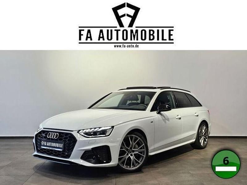 Gletscherweiß metallic (metallic) Gebraucht 2023 Audi A4 Competition Kombi | 41.590 € (Teuer) - Bild 1/4