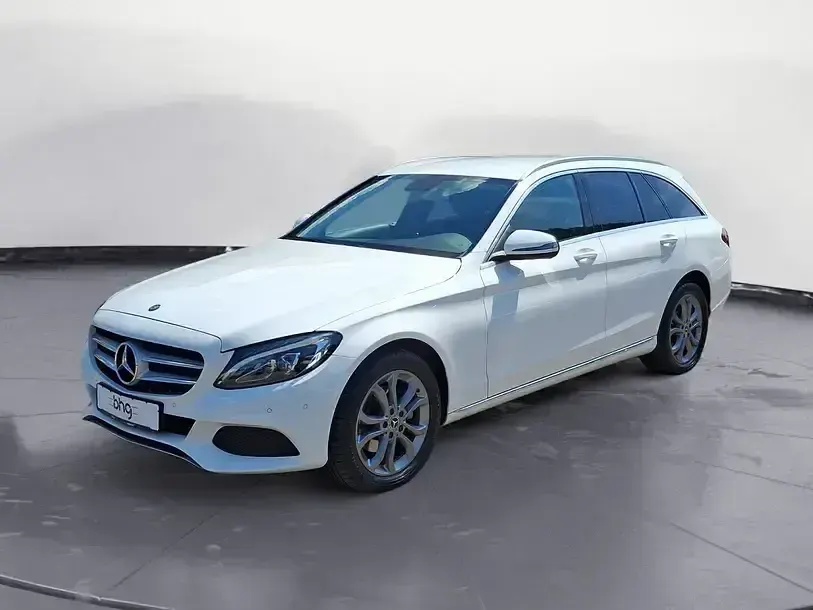 Gebraucht Mercedes C220 170 PS (125 kW) 2017 Polarweiss  unilack Kombi