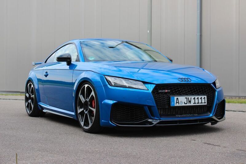 Blau Gebraucht 2021 Audi TT RS Sport Coupé | 57.800 € (Fairer Preis) - Bild 1/4