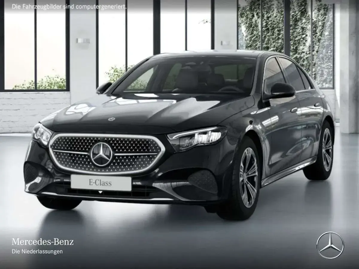 Używany Mercedes E200 Advanced 163 KM (119 kW) 2025 Czarny Sedan/Limuzyna