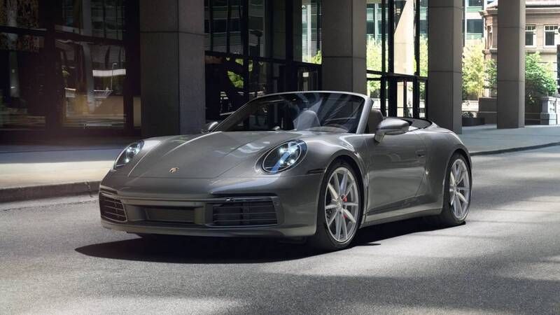 Achatgraumetallic Gebraucht 2022 Porsche 911 Carrera 4S Cabrio | 139.900 € (Fairer Preis) - Bild 1/4