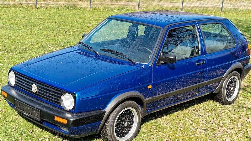 Gebraucht VW Golf II 69 PS (50 kW) 1990 Blau Kleinwagen