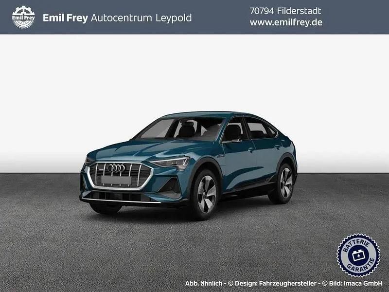Galaxisblau metallic Gebraucht 2021 Audi e-tron Sportback Advanced SUV | 30.890 € (Fairer Preis) - Bild 1/3