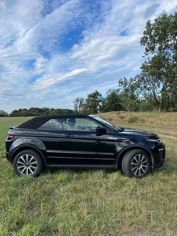 Schwarz Gebraucht 2018 Land Rover Range Rover evoque HSE Cabrio | 37.900 € (Etwas zu teuer) - Bild 1/4