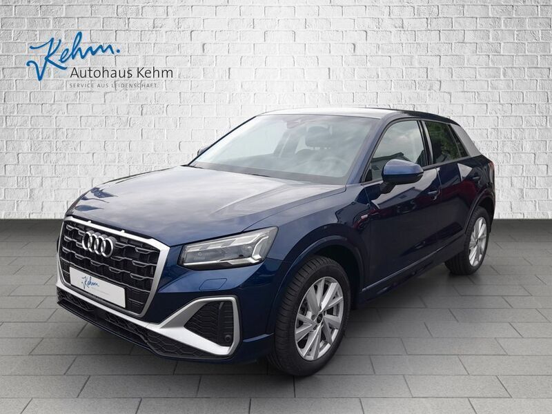 Blau Gebraucht 2023 Audi Q2 S-Line SUV | 29.950 € (Fairer Preis) - Bild 1/4
