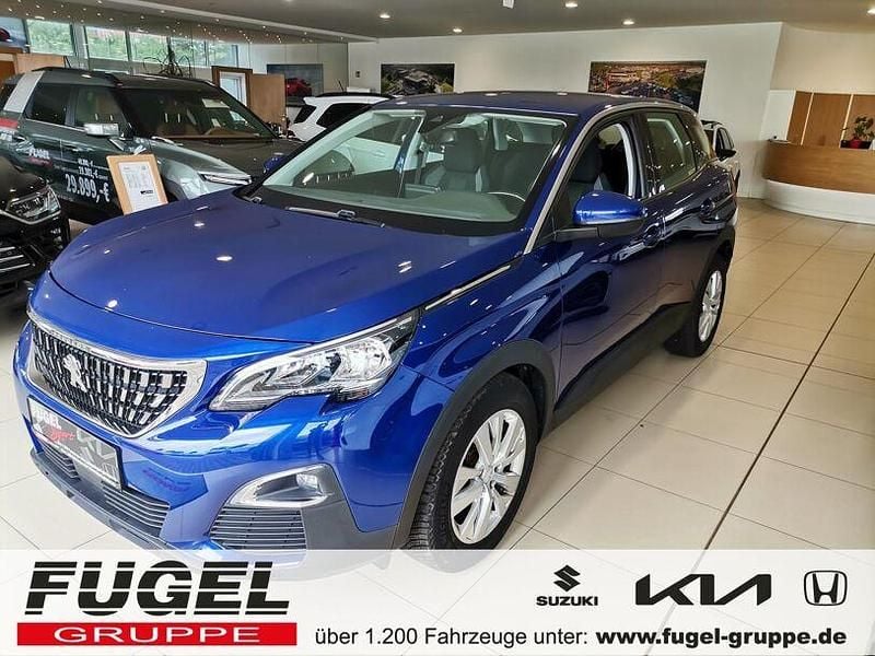 Blau/metallic klarlack Gebraucht 2020 Peugeot 3008 Business-Line SUV | 14.895 € (Superpreis) - Bild 1/4