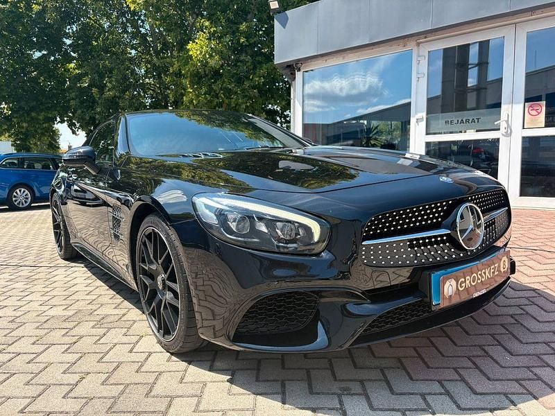 Schwarz Gebraucht 2016 Mercedes SL500 AMG Cabrio | 69.900 € (Etwas zu teuer) - Bild 1/4